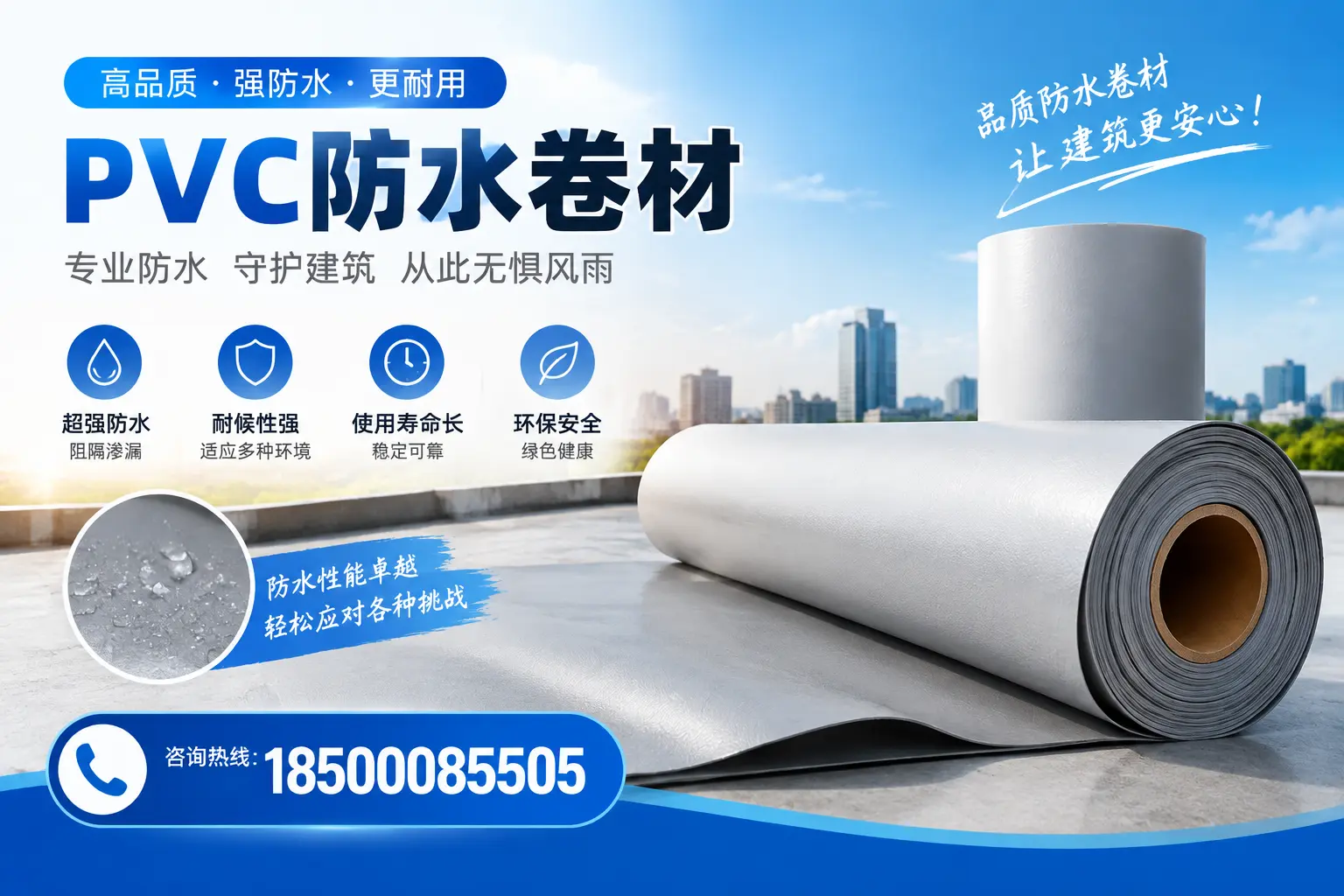 如何选择高质量的PVC防水卷材？六安消费者必看指南